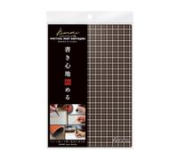 Kyoei WMS-A5-RBC Plastic Underlay Writing Mat A5 Brown & Camel