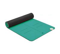 KYOFIS Electric Heated Yoga Mat, Winter Yoga Training Mat Temperature Adjustable 10-60℃, Timer 1-12H TPE Soft and Non-slip Warm Yoga Mat (Color : Green)
