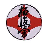 Kyokushin Kaikan Karate Symbol Martial Arts Japan Korea 1" Enamel Pin Badge