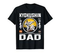 Kyokushin Karate Dad - Fighting Athlete and Father United Value Graphic T-Shirt