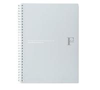 Kyokuto F.O.B COOP W Ring Notebook - B5 - Dot Grid - Silver [Office Product]
