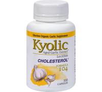 Kyolic Aged Garlic Extract Cholesterol Formula 104 - 100 Capsules