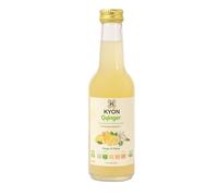 Kyon Drinks Qqinger Ginger Lemonade with Fresh Lemon & Lime, Elderflower, Natural Ingredients, Immunity Boosting, Vitamin C Rich, Non-alcoholic Drink,250ml Glass Bottles, Packs of 6