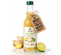 Kyon Ppinger Drink - 250 ml Ginger Juice with Apple, Lime & Elderflower, Refreshing & Non-Alcoholic Ginger Drink, Available in Packs of 12