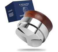 KYONANO 58mm Coffee Distributor, Espresso Distribution Tool, Adjustable Depth Espresso Tamper Leveler with Dalbergia Odorifera Wooden Handle Fits for 58mm Breville Gaggia E61 Portafilter