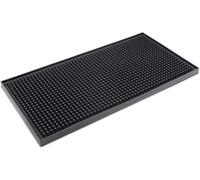 KYONANO Tamping Mat, Food Grade Silicone Tamper, 15x32 cm Premium Black Coffee Mat for Coffee Machine Accessories