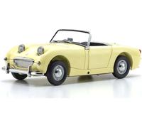 KYOSHO 1/18 DIECAST 1958-1961 AUSTIN HEALEY "FROGEYE" SPRITE IN PRIMROSE YELLOW