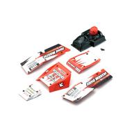 Kyosho Body Parts for Sandmaster 1:10 EP, Red