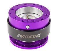 Kyostar Titanuim Steering Wheel Quick Release Aluminum Hub Adapter Boos Kit (Purple)