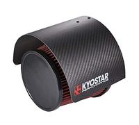 Kyostar Universal 100% Real Carbon fiber Air Filter Heat Shield Cover Burning Air Intake Filter Cover for 2.5-3.5" Cone Filter