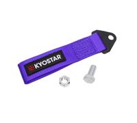 Kyostar Universal Racing Tow Strap for Front or Rear Bumper Towing Hooks, High Strength Tow Straps, Upgrade Version (Purple)