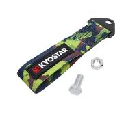 Kyostar Universal Racing Tow Strap for Front or Rear Bumper Towing Hooks, High Strength Tow Straps, Upgrade Version (Camouflage)