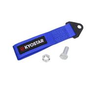 Kyostar Universal Racing Tow Strap for Front or Rear Bumper Towing Hooks, High Strength Tow Straps, Upgrade Version (Blue)