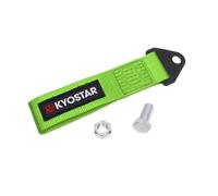 Kyostar Universal Racing Tow Strap for Front or Rear Bumper Towing Hooks, High Strength Tow Straps, Upgrade Version (Green)