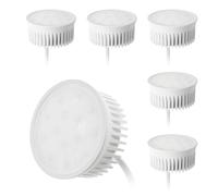 KYOTECH Pack of 6 LED Modules Neutral White 4000K 50 mm 5 W 230 V 400 lm 120° Beam Angle for Standard Recessed Spotlights Ultra Flat 23 mm