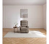 Kyoto Betsy Fabric Manual Recliner Chair - Fawn