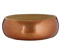 Kyoto Bowl, Spun Bamboo, Metallic Rose Gold, Medium