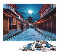 Kyoto Japan City Pagoda Puzzle for Adults And Teenagers 500 Pieces Puzzle for Adults For Family Fun & Game Night 500pcs (52x38cm)