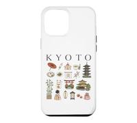 Kyoto Japan Icons Cute Culture Travel Art Illustration Case for iPhone 12 Pro Max