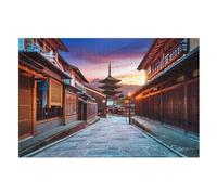 Kyoto Japan Jigsaw Puzzle for Adults 1000 Piece for Kids Age 12 Years Up Woodiness Puzzles Educational Game （75×50cm）