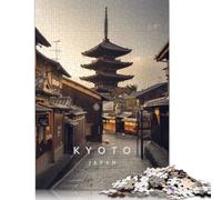 Kyoto Japan Jigsaw Puzzles 500 Pieces for Adults | Puzzles | 500 Piece Puzzle Educational Games Home Decoration Puzzle 500pcs (52x38cm)