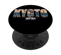 Kyoto japan Kyoto City Established vintage Design PopSockets Adhesive PopGrip
