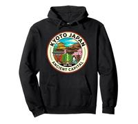 Kyoto Japan Round Travel Souvenir City Landmark Tourist Gift Pullover Hoodie