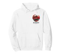 Kyoto Japan Temple Autumn Scenery Art Souvenir Pullover Hoodie