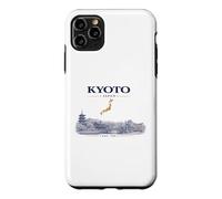 Kyoto Japan Vintage Skyline Retro Graphic Case for iPhone 11 Pro Max