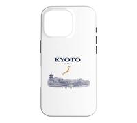 Kyoto Japan Vintage Skyline Retro Graphic Case for iPhone 16 Pro