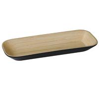 Kyoto Spun Bamboo Tray, Black