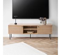 Kyoto Large TV Unit - Storage - 150cm - Oak