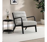 Kyoto Leah Cord Accent Chair - Natural