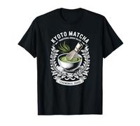 Kyoto Matcha Tea Ceremony Japanese Culture Fan Souvenir T-Shirt