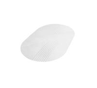 Kyoto Oval Gold Carpet 340x210 cm Off White