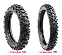 Kyoto Pair Enduro Tyres FIM Approved 140/80-18 + 90/90-21 TT