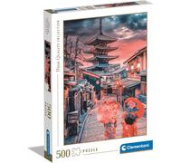 Kyoto Puzzle Yasaka Pagoda At Dusk 500 Piece Jigsaw Puzzle