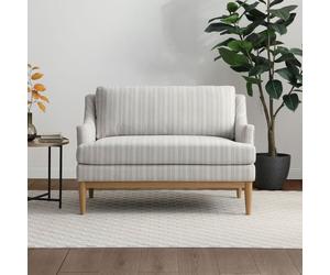 Kyoto Russell Fabric 2 Seater Sofa - Natural