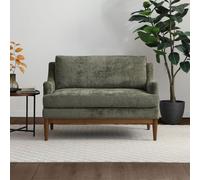 Kyoto Russell Fabric 2 Seater Sofa - Olive