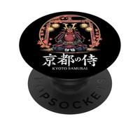 Kyoto Samurai Vintage Torii Autumn Japanese Kanji Souvenir PopSockets Adhesive PopGrip