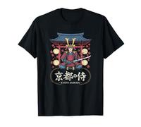 Kyoto Samurai Vintage Torii Autumn Japanese Kanji Souvenir T-Shirt