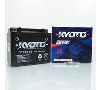 Kyoto SLA Battery for Kawasaki 900 Vn Vulcan Custom Baton 2012 to 2017 YTX12-BS SLA / 12V 10Ah