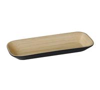 Kyoto Spun Bamboo Tray, Black