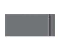 Kyoto WIFI Anthracite Modern Italian Electric Panel Heater, Infrared & Convection Heating, Wall Mounted, Timer, Thermostat, Energy Saving Functions (1500, Watts)