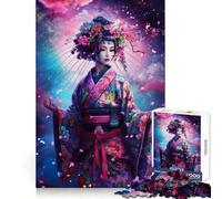 Kyotos Geisha Districts Jigsaw for Adults 1000 Pieces Brain Calisthen Clean Connection Pattern Assemble Ideal Decor (38x52cm)