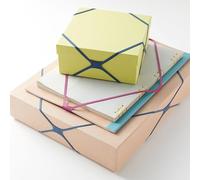 Kyowa O'Band Svelte Corner Bands: 8 in. flat / 2-pack (Blue and Red)