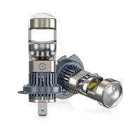 KYPSZQPSH 110W H7 Bi Led 1:1 LED Projector Lens Canbus 20000LM Plug And Play Mini Lens Auto Headlight Turbo Lamp Automotive Projector 12(H7)