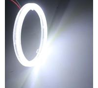 KYPSZQPSH 2-Pack Angel Eyes 12V Halo Light Rings 60mm, 70mm, 80mm, 90mm, 100mm, 110mm, 120mm - Suitable for Car/Snowmobile Headlights(120MM,White)