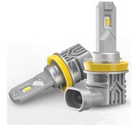 KYPSZQPSH 2Pcs White Yellow Switchback Dual Color Light H8 H11 LED 9006 HB4 9145 H10 CANBUS LED Fog Light DRL Driving Lamp 12000LM (Color : Dual White Yellow, Size : 9006/HB4)