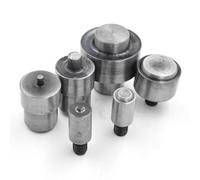 KYPSZQPSH 3.5/4/4.5/5/6/8/10/12/14/17/18/20/22/25/30/40 MM Metal Eyelets Hole Tools Rivet Button Installation Mold Buckle Dies(25mm)